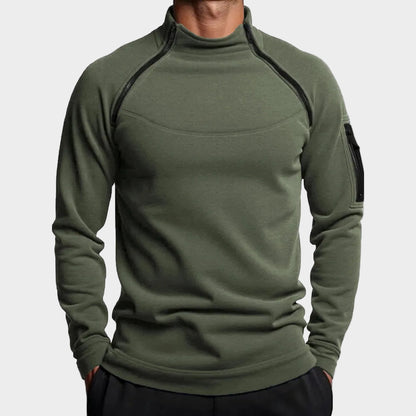 High Neck Sweatshirt