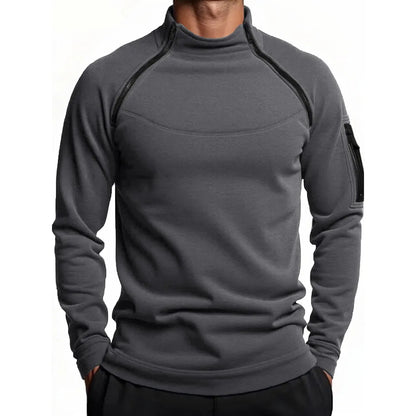 High Neck Sweatshirt