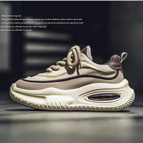 Fashion Men's Casual Shoes 2024 New Men's Sneakers Hot Sell Shock-absorbing Soft-soled Men's Platform Shoes Tenis Masculino