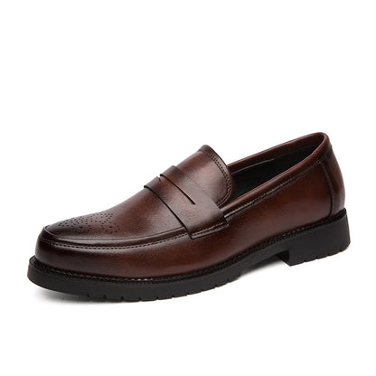 Mahogany Penny Loafer