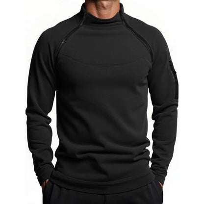 High Neck Sweatshirt